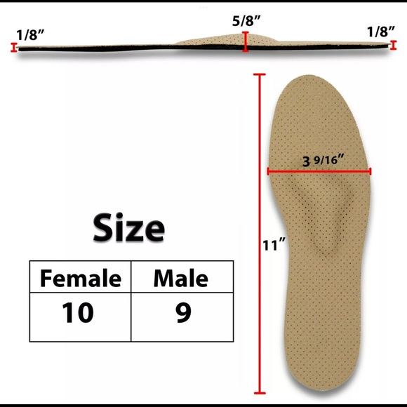 Metatarsal Arch Support Shock Absorption Insoles - Picture 8 of 15
